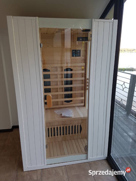 Sauna Infrared Rimini promienniki kwarcowe 2 biały sprzedam