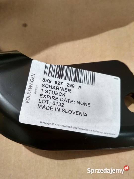 Nowy oryginalny zawias klapy bagażnika Audi A4 Świdnik sprzedam