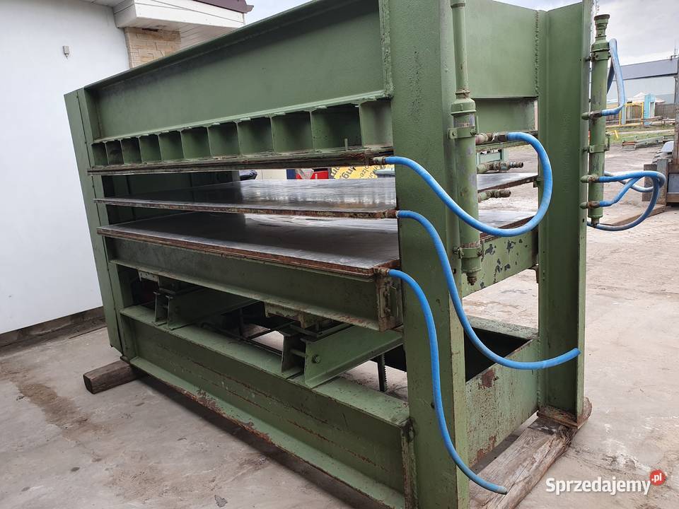 Prasa półkowa MIB stół 250x130 grzana wodą pomorskie Karsin sprzedam