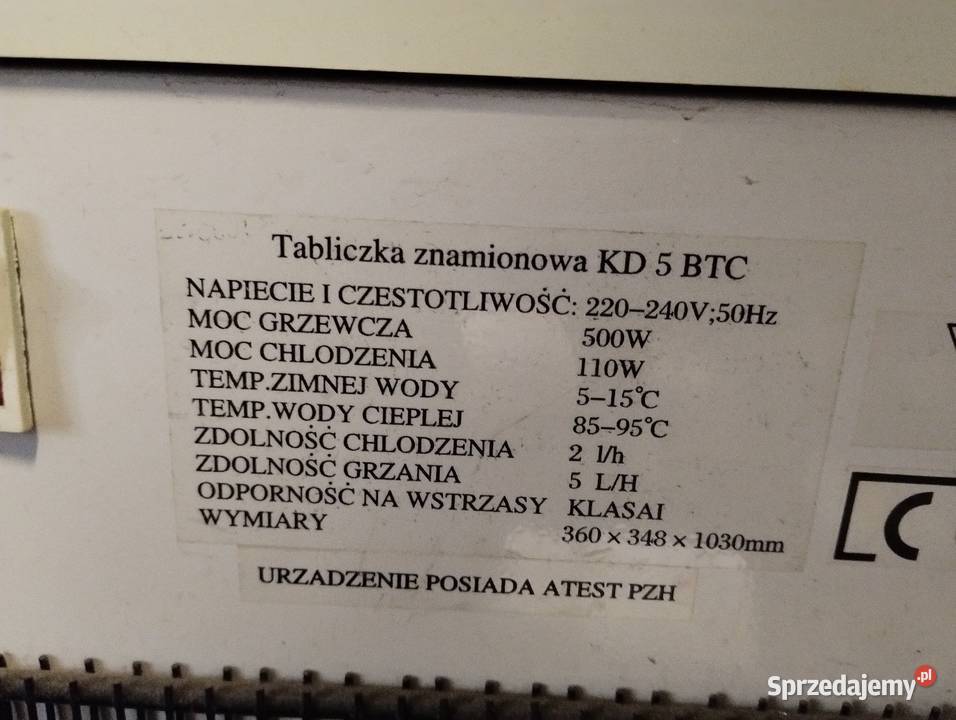 Dystrybutor wody DAREX śląskie Lubliniec