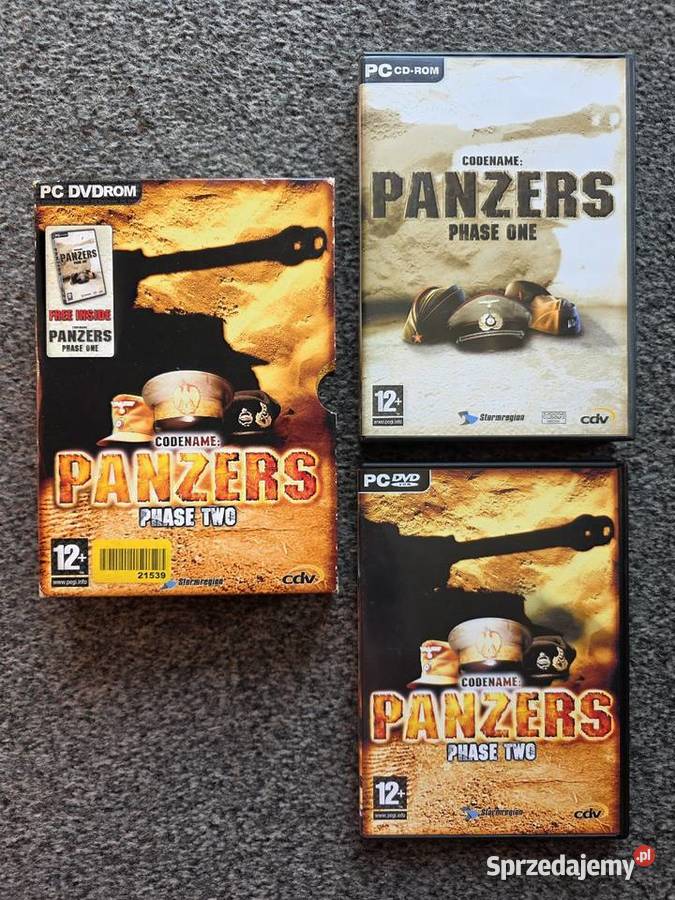 Codename Panzers Phase 1 Phase 2 Premierowy