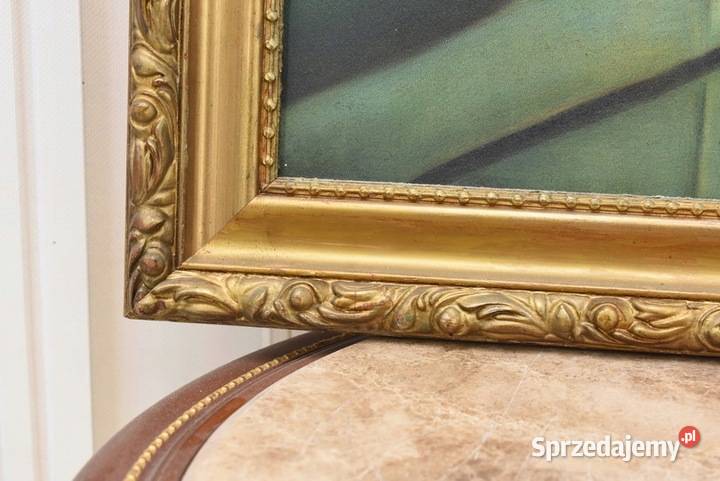 T De Łempicka Dama Kobieta w Bugatti Stary Obraz Obrazki i obrazy