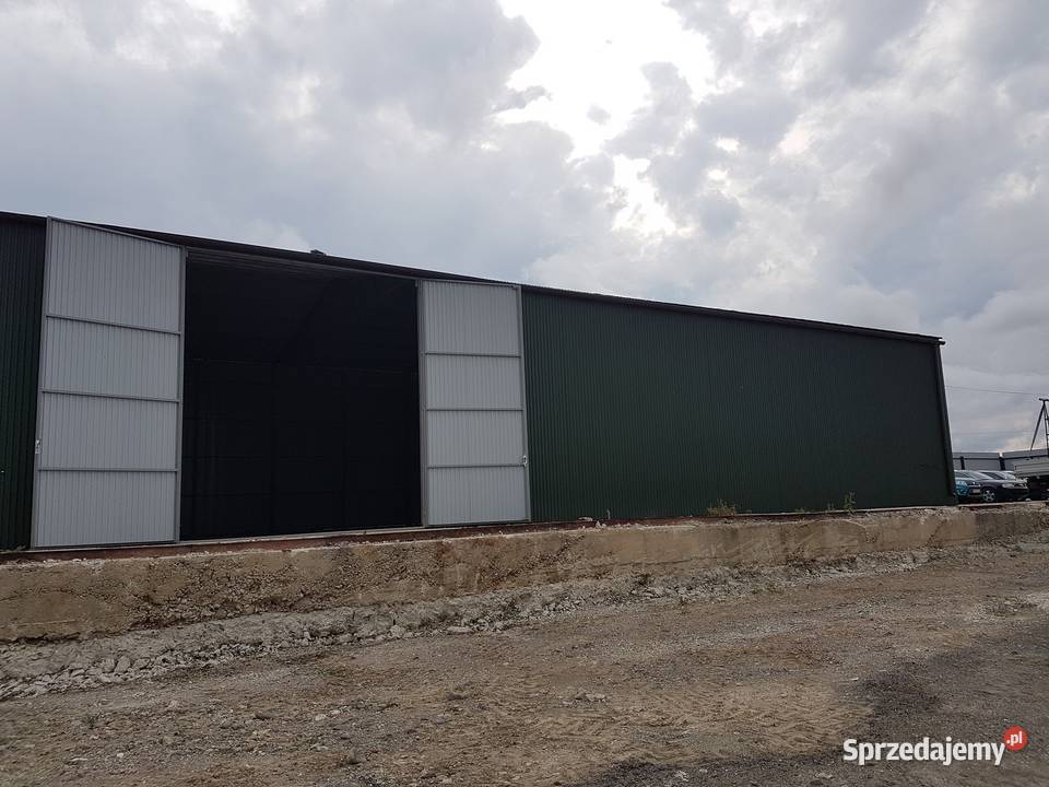 Blaszana hala 1040m ciemnozielony matowy Kraków