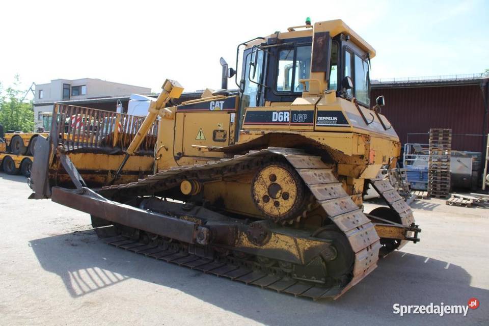 Spychacz spych Caterpillar D6R LGP Warszawa