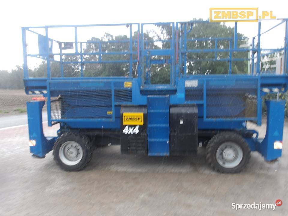 Podnośnik nożycowy zwyżka GENIE GS3384 RT 4x4 Pleszew