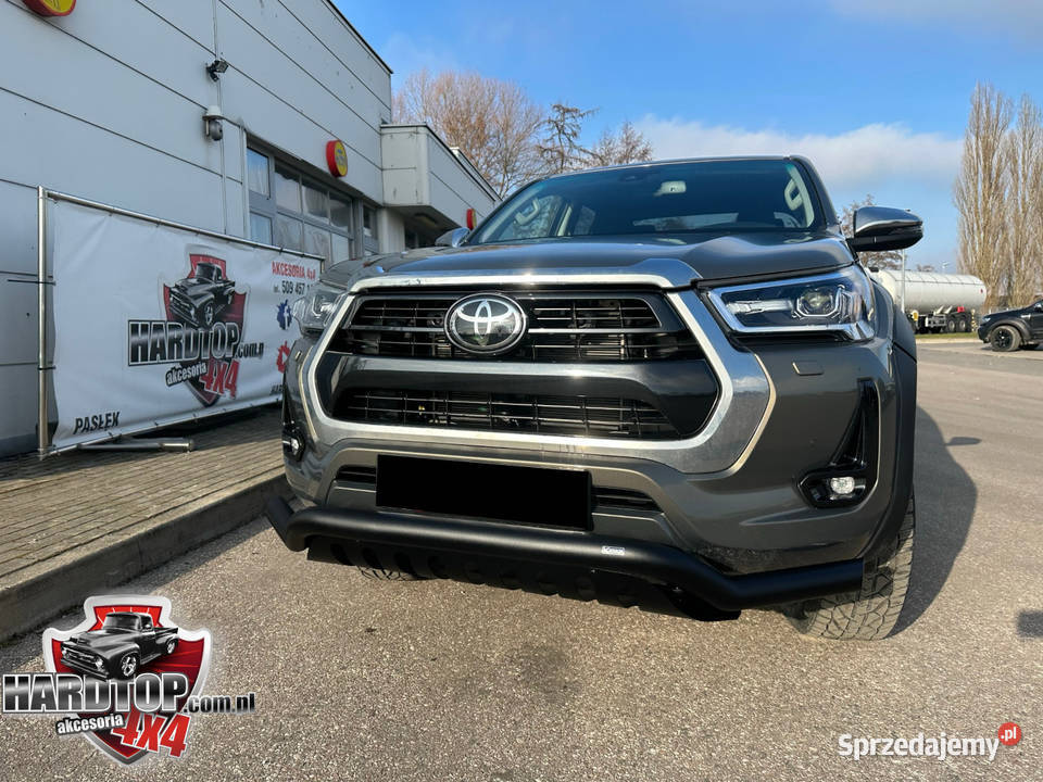 Orurowanie Rozłożyste z Blachą Toyota Hilux 2021 Karoseria Pasłęk