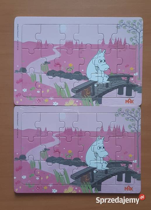 Muminek Puzzle Muminki mazowieckie Konstancin-Jeziorna