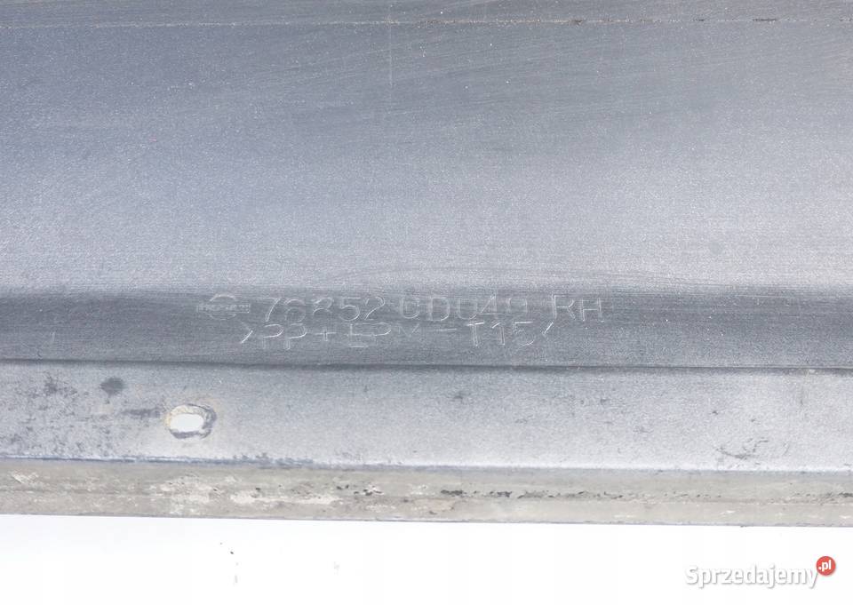 LISTWA PROGOWA PRAWA PRÓG NISSAN 350Z 76852CD040 Nowy Tomyśl