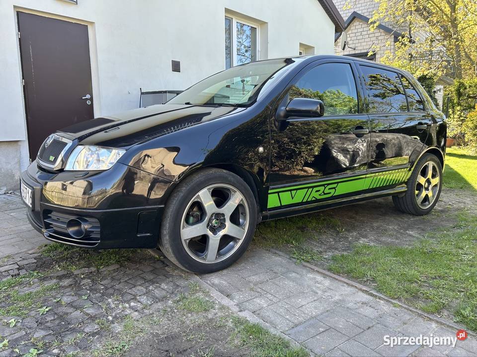 Skoda Fabia RS 19 TDI 160 koni klima isofix Fabia Orchowo