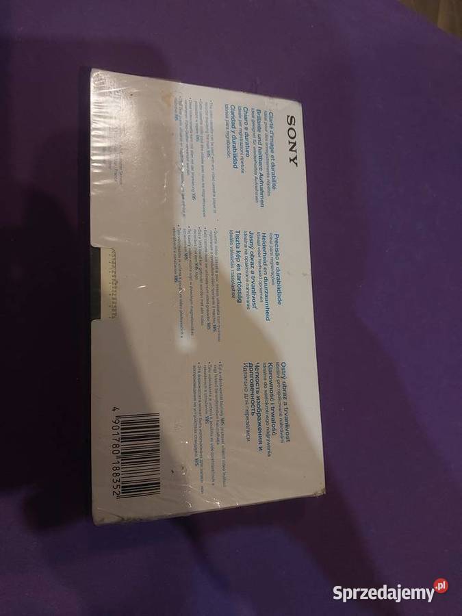 aseta VHS nowa Płyty i kasety mazowieckie