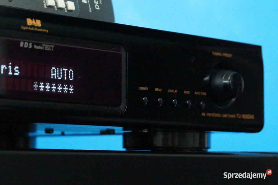 TUNER RADIOWY MARKI DENON TU1800 DAB RDS PILOT małopolskie Jerzmanowice