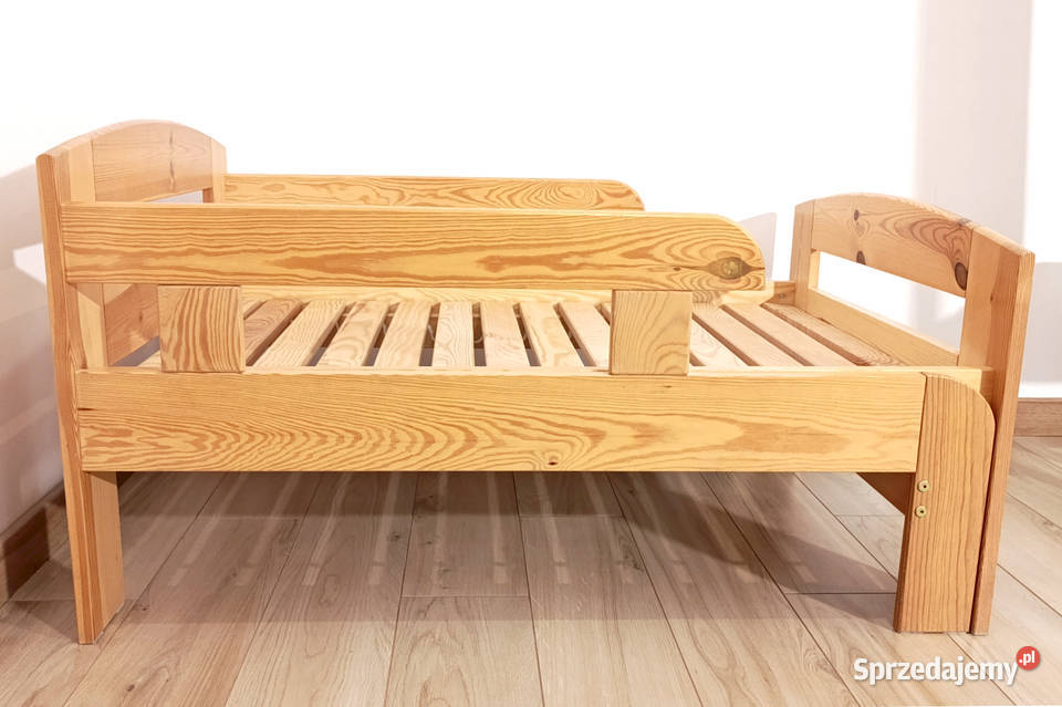 Łóżko rosnące z dzieckiem komplet z materacem Pokój dziecięcy Poznań
