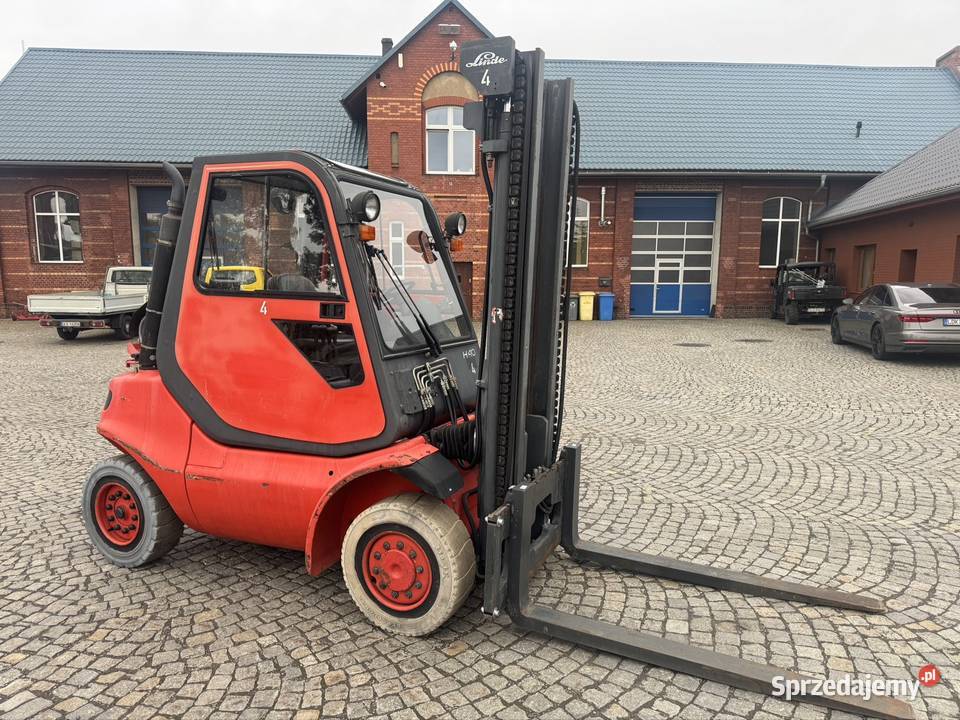 Wózek widłowy Linde H40T04 LPG 2003r Super Stan Wózki widłowe Chojnów