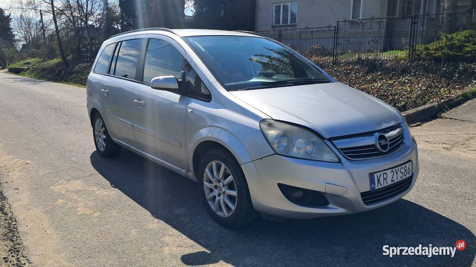 Opel Zafira 19 cdti 2008r małopolskie Pietrzejowice