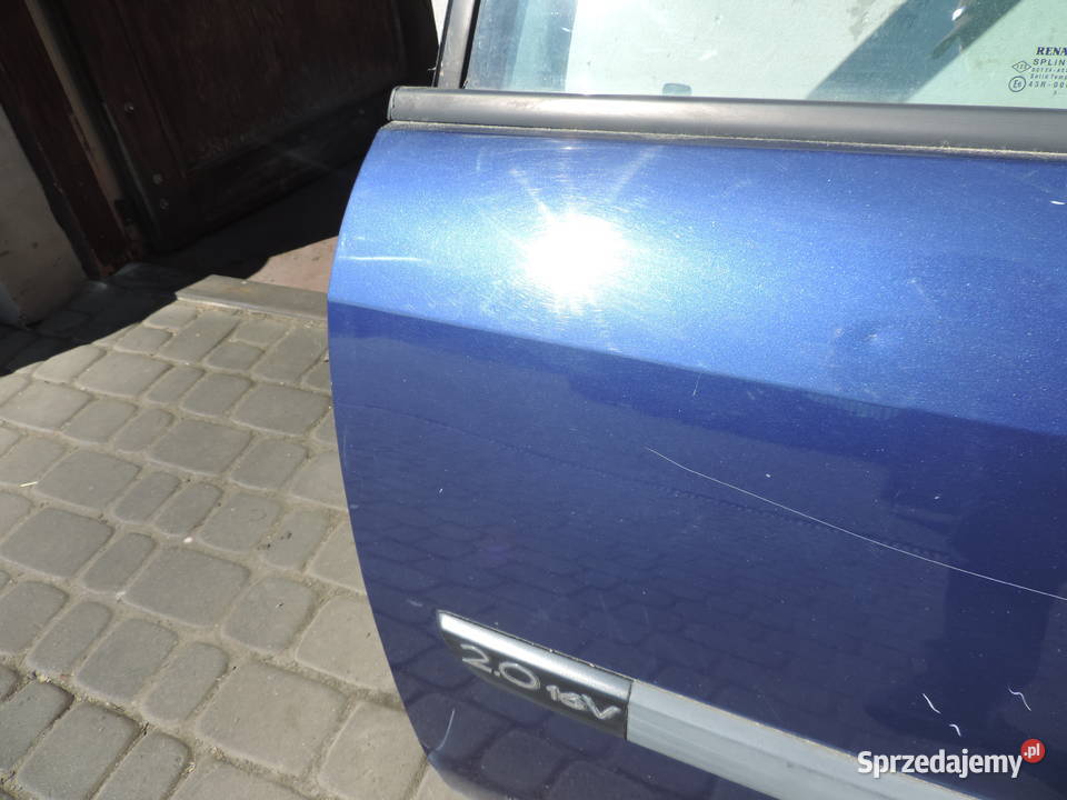 DRZWI LEWY PRZÓD RENAULT SCENIC 2 LAKIER TEF43 Drzwi małopolskie Nowy Sącz
