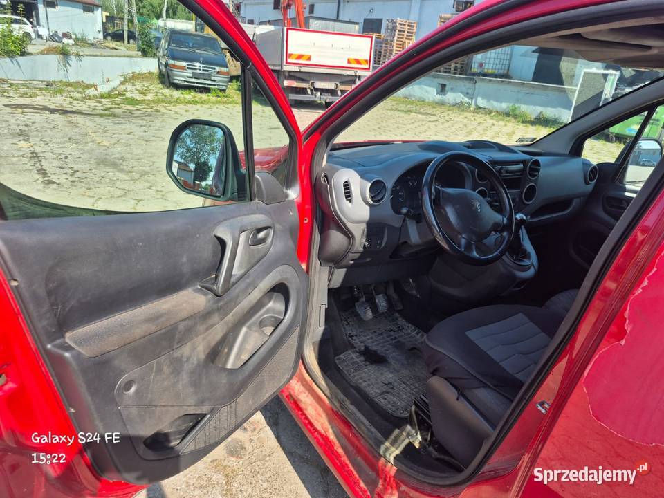 Peugeot Partner 3 osobowy 16 HDI Peugeot Tychy