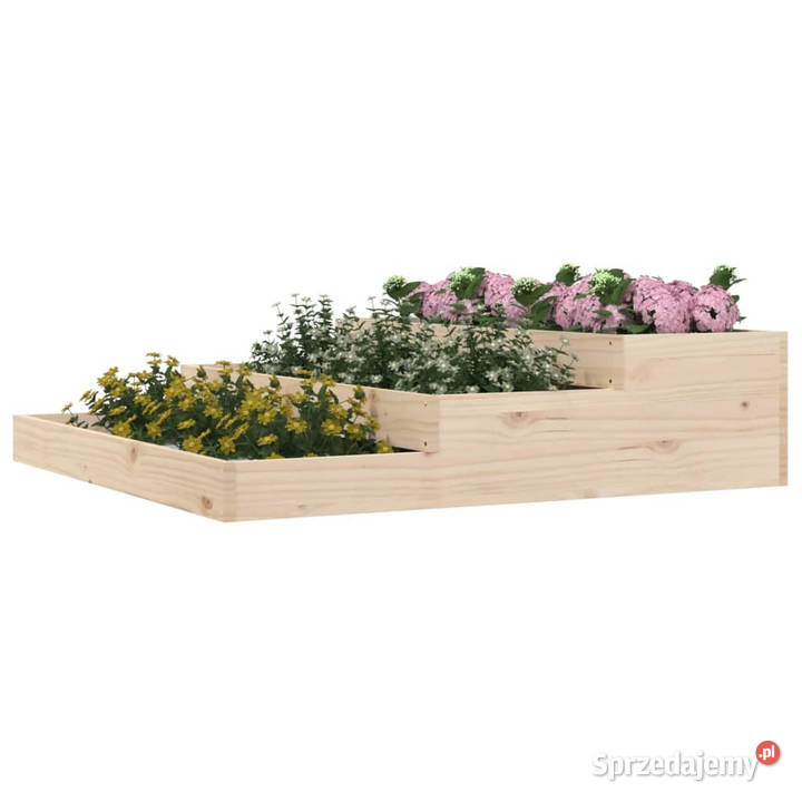 Donica 107x107x27 lite drewno sosnowe WM823913 Warszawa