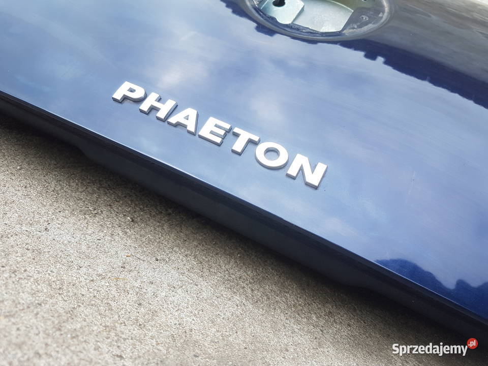VW Phaeton klapa bagażnika kolor LR5W W12 6.0 Legnica