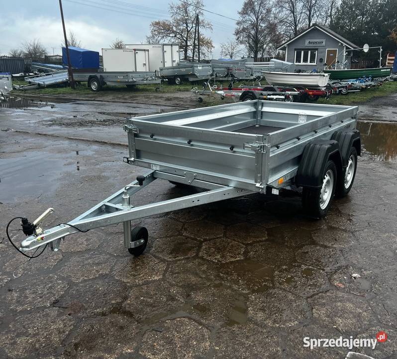 Przyczepa dwuosiowa Zasław 235T tandem 750 DMC