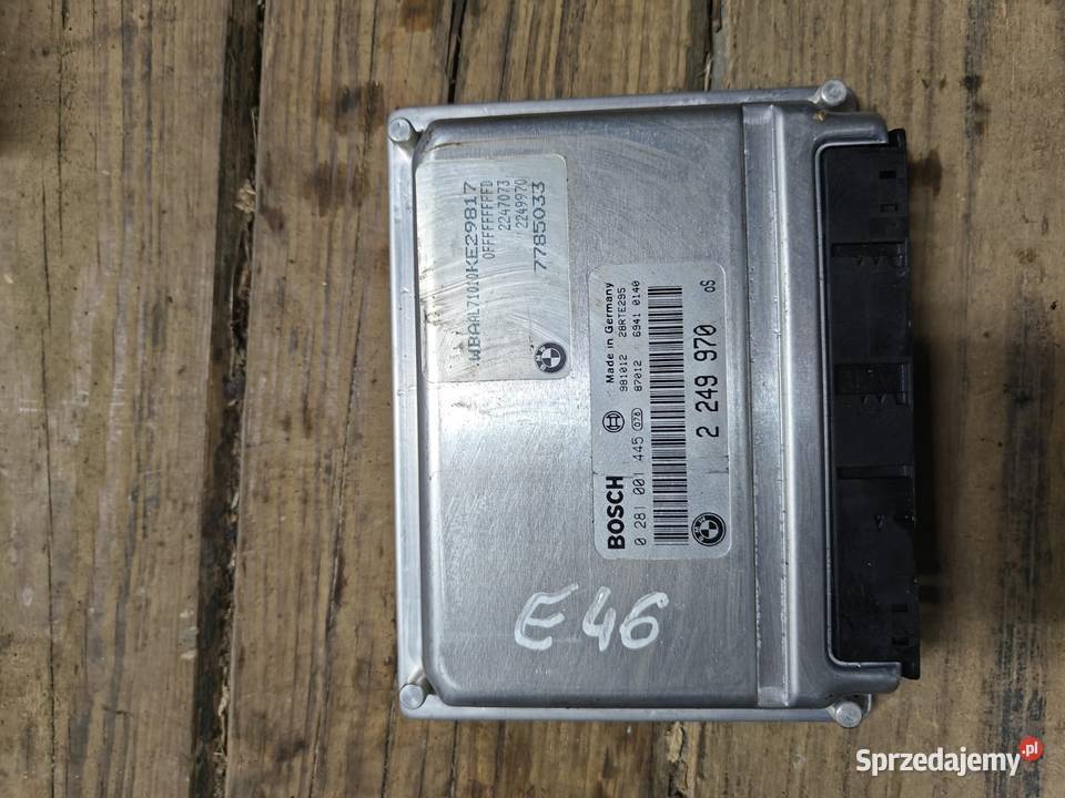 Sterownik silnika bmw e46 20d Puławy sprzedam
