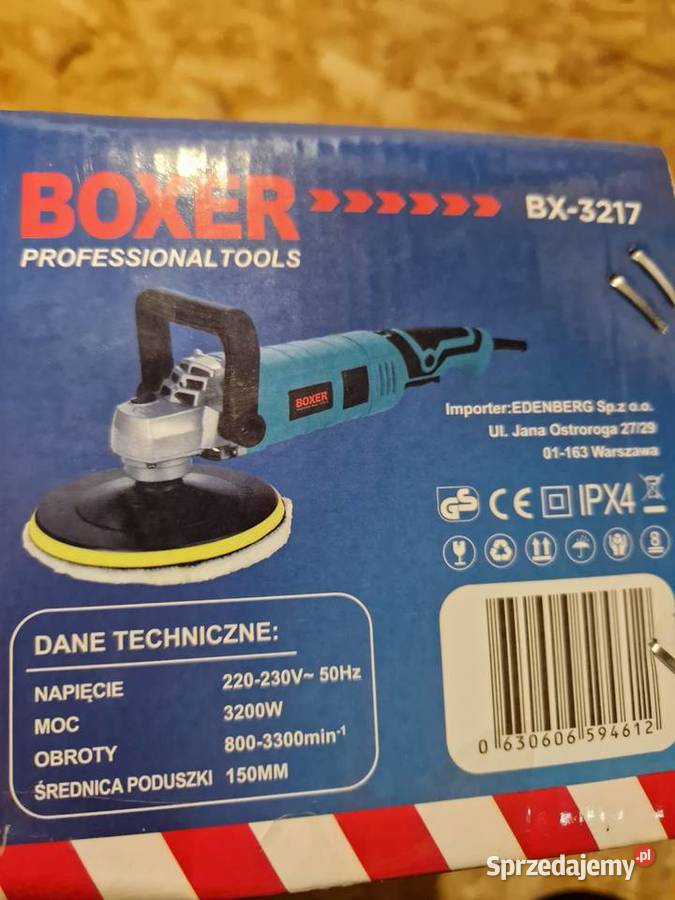 Polerka Boxer model BX3217 o mocy 3200 W wielkopolskie Głogowa