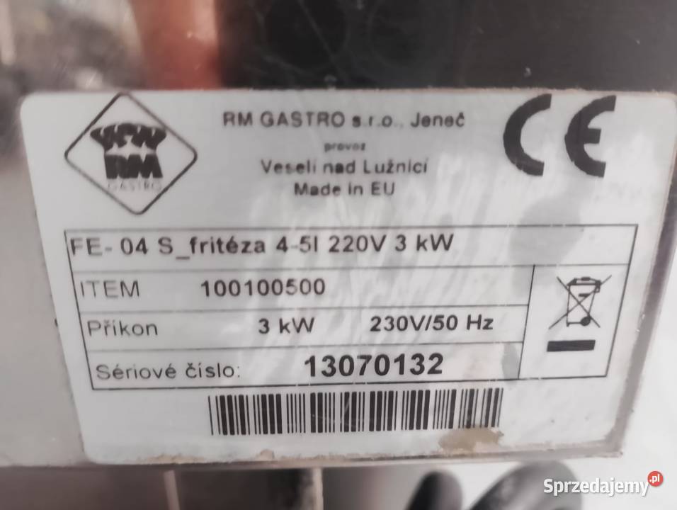 Frytownica elektryczna 5L REDFOX FE04 S
