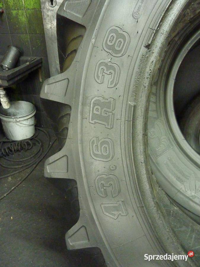 2x Opona używana rolnicza 136R38 TAURUS POINT 8