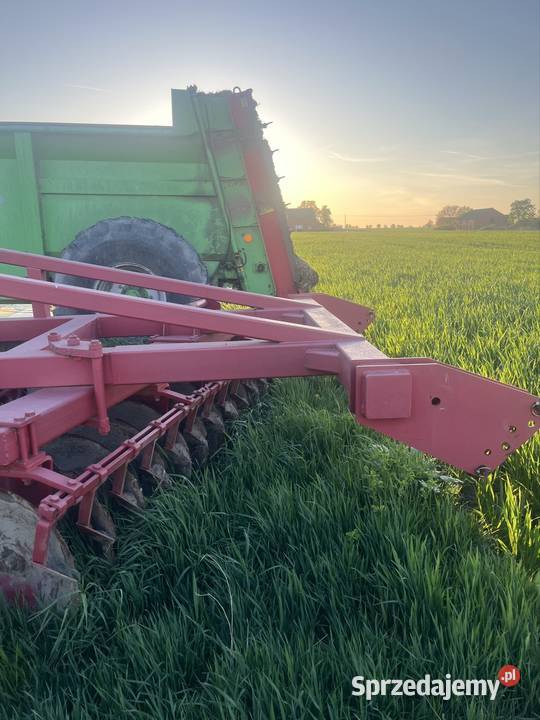 Brona Talerzowa Souchu Pinet 3 m hydrauliczna Chwałkowo