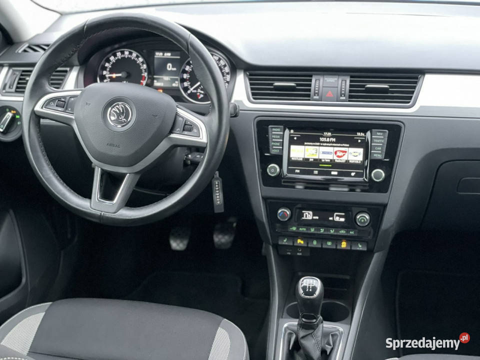 koda RAPID 14 TDI 90 2017 Ambition navi elektryczne lusterka Wojkowice sprzedam