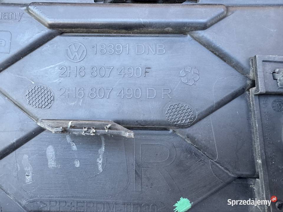 Kratka zderzaka przód prawa rh amarok lift wielkopolskie Międzychód sprzedam
