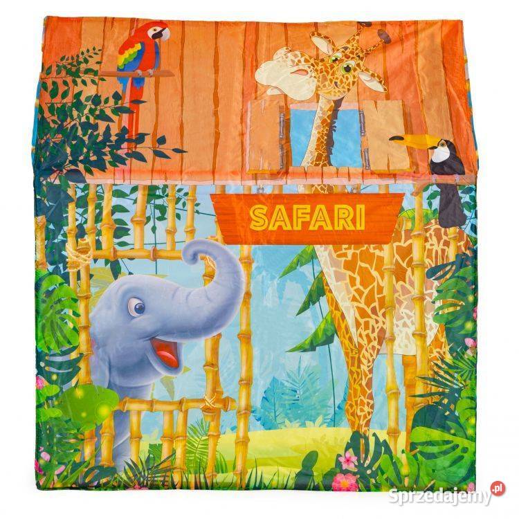 Namiot domek Safari namiocik plac zabaw dzieci Bielsk Podlaski