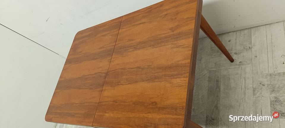 stół krzesła do salonu vintage Czechosłowacja Radomsko