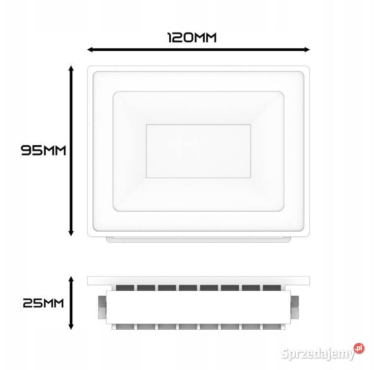 NAŚWIETLACZ LED SLIM 20W halogen lampa