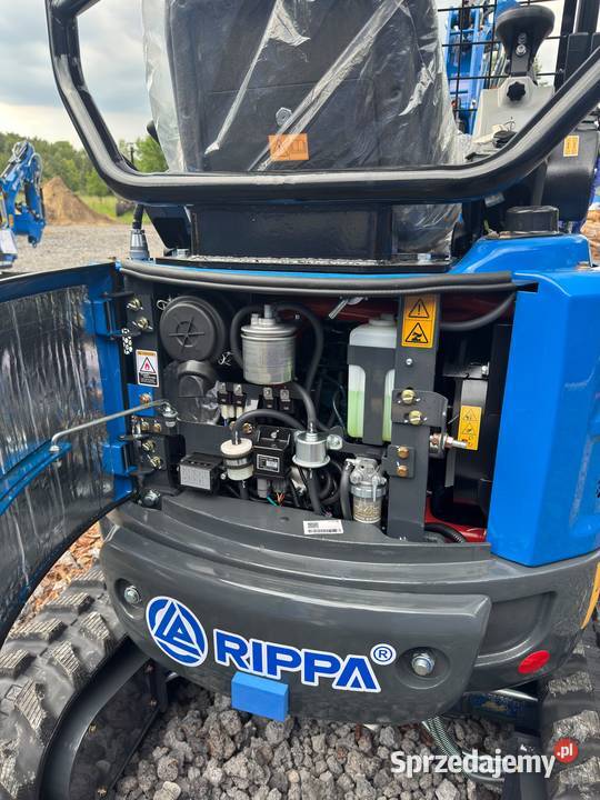 Minikoparka Rippa R18 PRO TRANSPORT Kubota Ramię pełny VAT Brudzowice