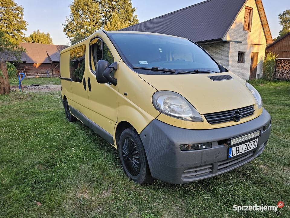 Opel Vivaro Long 19 CDTI Klima Hak L2H1 140 koni centralny zamek Biłgoraj sprzedam
