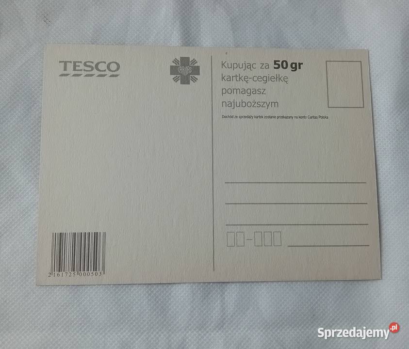 Pocztówka Podziel się kromką chleba TESCO Koźminek