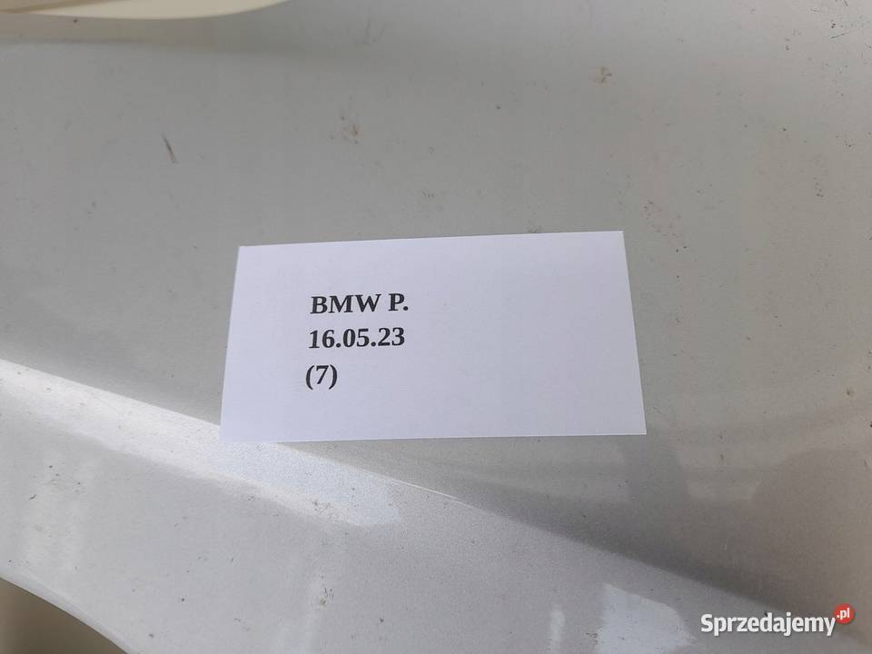ZDERZAK PRZÓD PRZEDNI BMW X3 G01 Nowy Tomyśl sprzedam