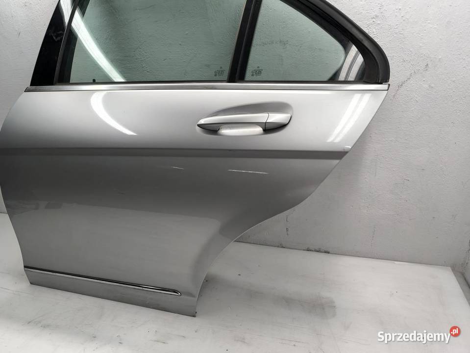 DRZWI LEWY TYŁ KOMPLETNE 775 MERCEDES W204 LIFT