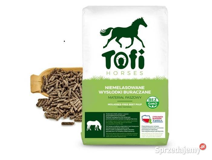 Tofi Horses niemelasowe wysłodki buraczane worek Piła sprzedam