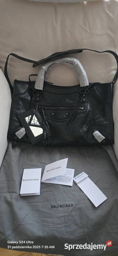Torebka Balanciaga nowa skóra naturalna kujawsko-pomorskie Bydgoszcz