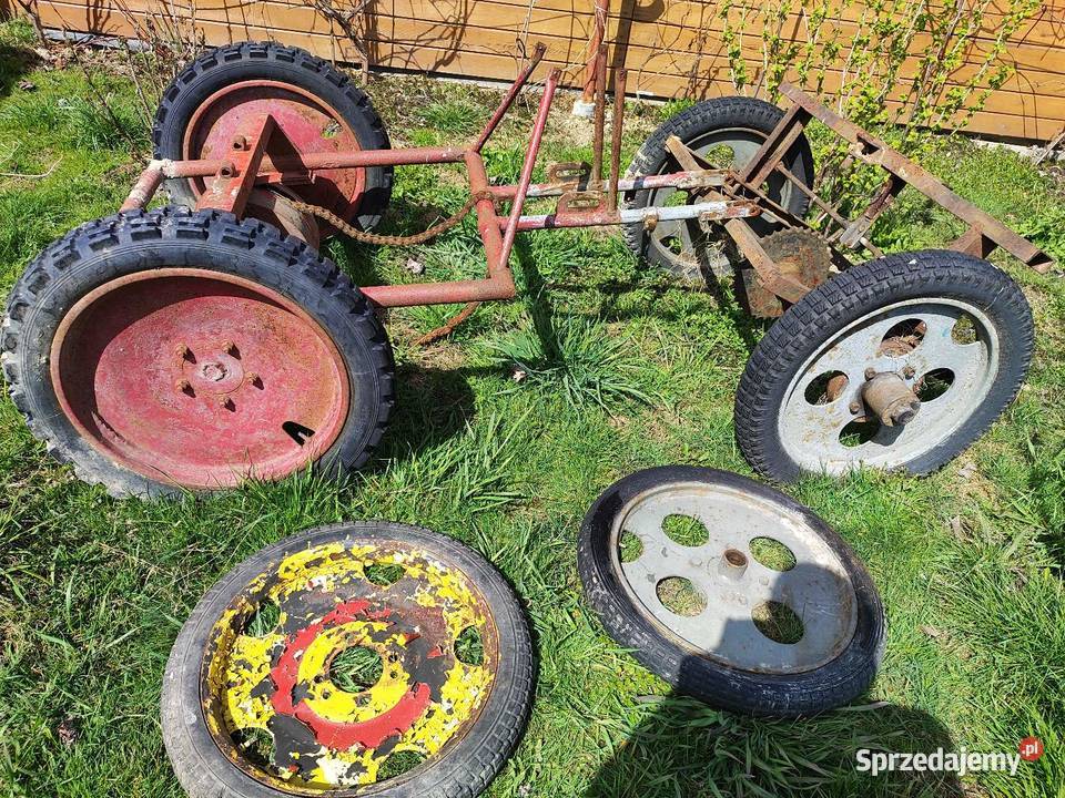Koła do wózka ogrodowego amunicyjnego Skała