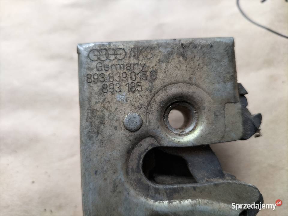 Audi 80 B3 80B3 893839015C ZAMEK DRZWI LEWY TYŁ Zamki, wkładki i kluczyki Kamień-Kolonia