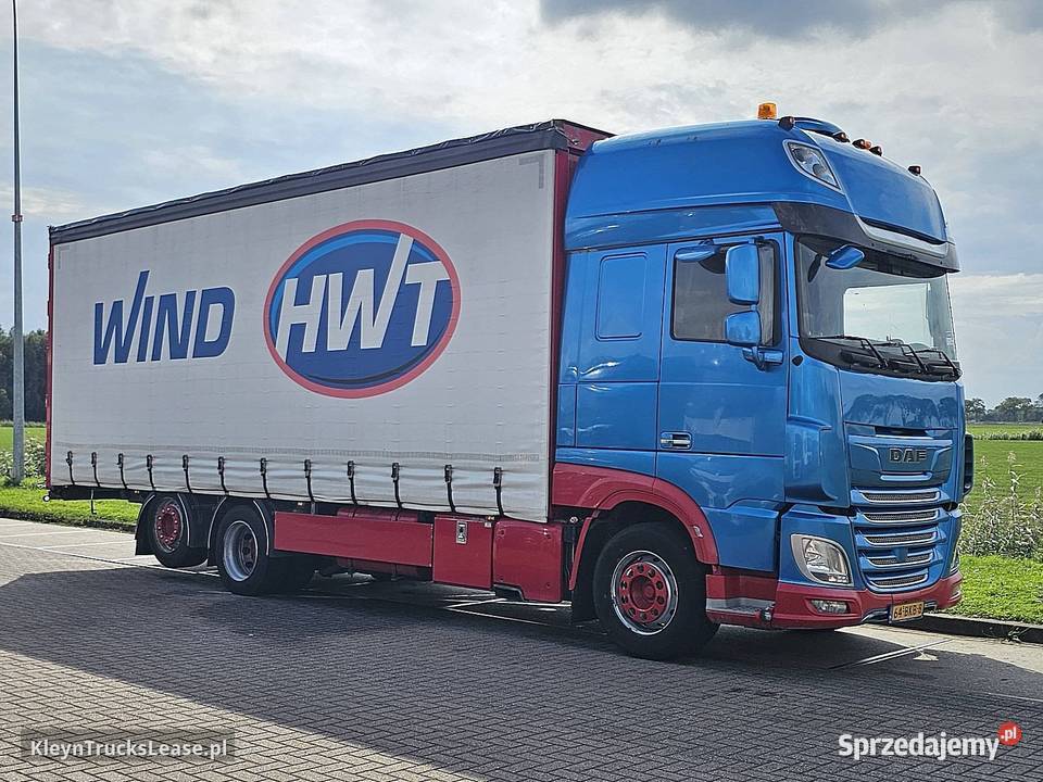 DAF XF 480 FAR firanka 6x2 2017 półautomatyczna