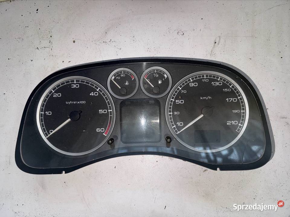 Licznik zegar Peugeot 307 20 HDI 2002r osobowe Ostrów Wielkopolski