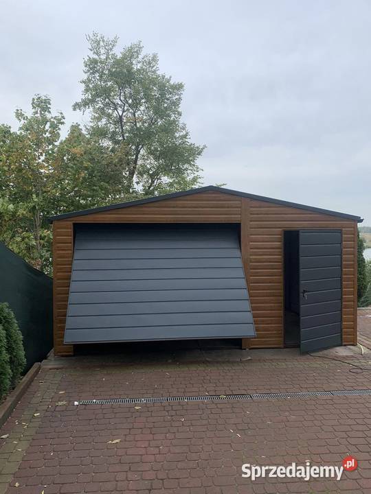 Garaże blaszane na każdy wymiar mocny trapez