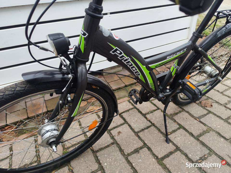 Rower młodzieżowy alu Prince 24 wielkopolskie Kamieniec