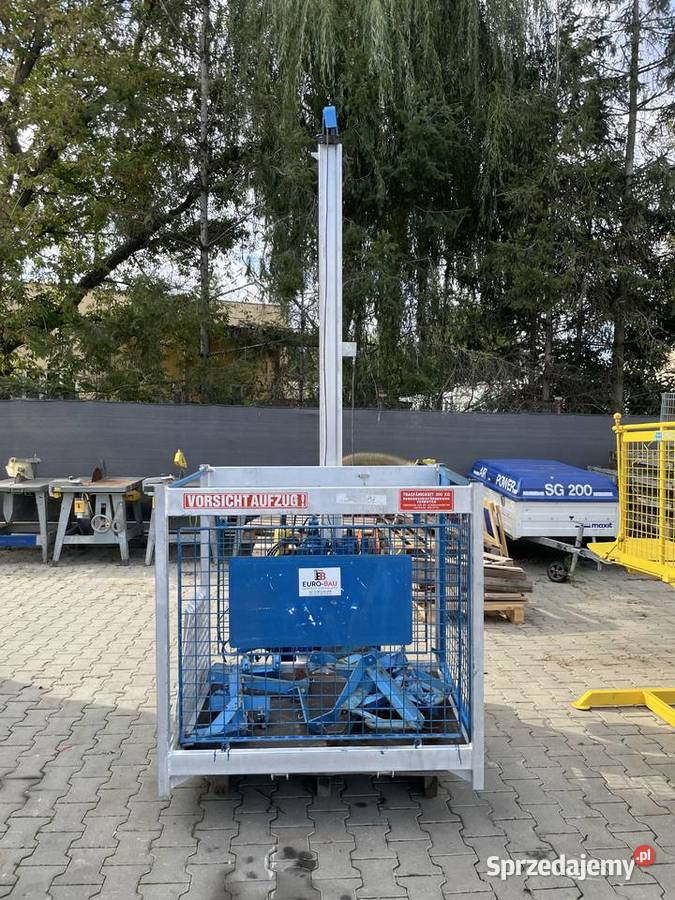 Winda budowlana koszowa Steinweg Superlift 200 wielkopolskie Ślesin