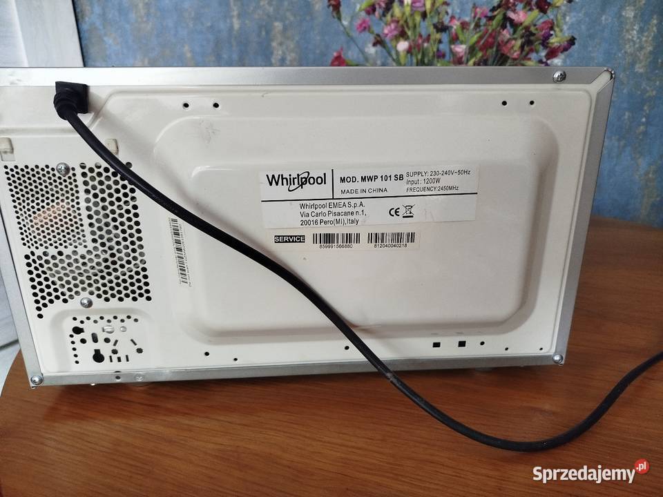 Kuchenka mikrofalowa Whirlpool uzywana Kuchenki mikrofalowe