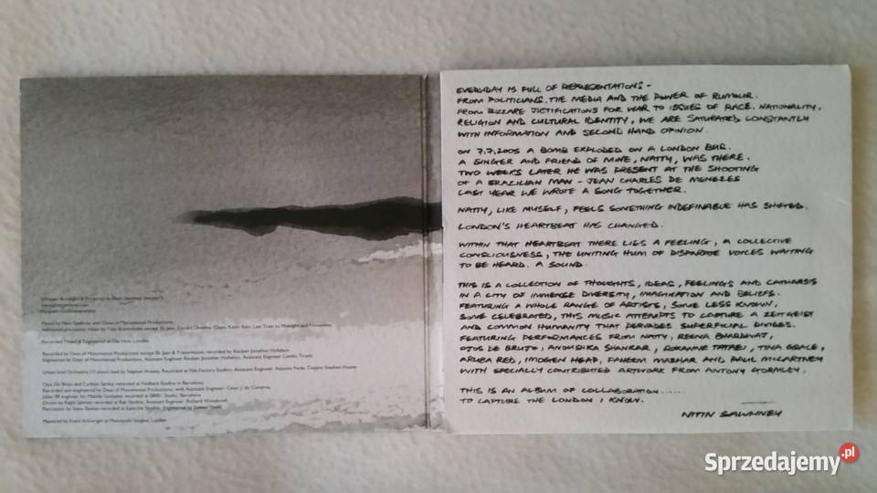 NITIN SAWHNEY LONDON UNDERSOUND 2008 Cooking Puławy