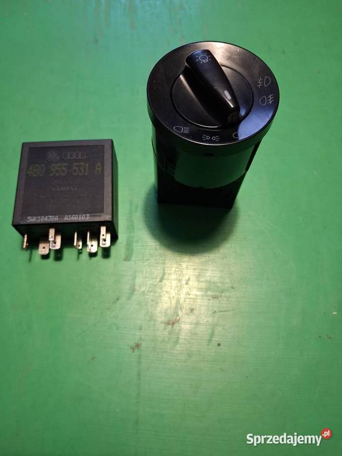 Vw bora przelacznik wlacznik swiatel przekaznik osobowe Poraj